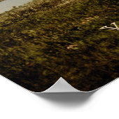 Vintage Dutch Windmills poster ポスター (角)