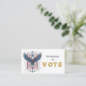 Vintage Eagle Vote 名刺 (スタンド正面)