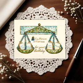 Vintage Early 1900's Birthday Greeting Postcard ポストカード