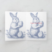 Vintage Easter カード (内部)