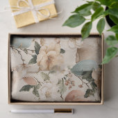 Vintage Easter Bunny Floral (1) 薄葉紙 (ギフト)