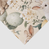 Vintage Easter Bunny Floral (5) 薄葉紙 (詳細)