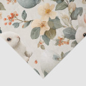 Vintage Easter Bunny Floral (6) 薄葉紙 (詳細)