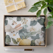 Vintage Easter Bunny Floral (7) 薄葉紙 (ギフト)