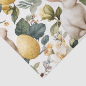 Vintage Easter Bunny Floral (7) 薄葉紙 (詳細)