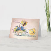 Vintage Easter Card シーズンカード (正面)