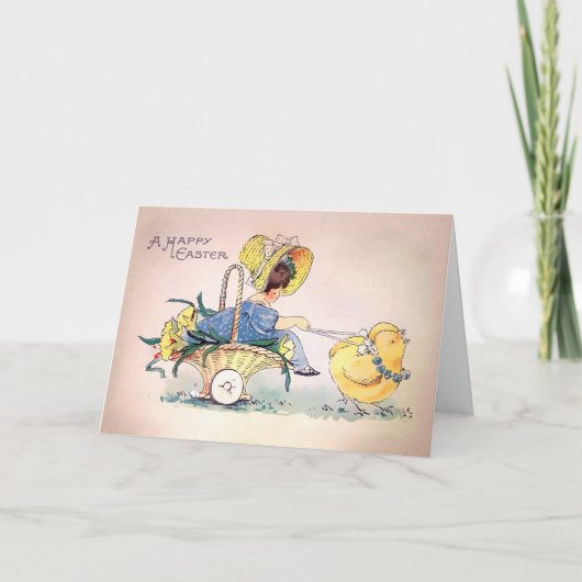 Vintage Easter Card シーズンカード (正面)