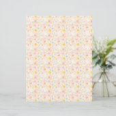 Vintage Easter Floral Background Scrapbook Paper (スタンド正面)