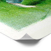 Vintage Easter Greetings ポスター (角)