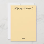 Vintage Easter Last Supper Greeting Card シーズンカード (裏面)