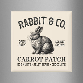 Vintage Easter Rabbit  マグネット