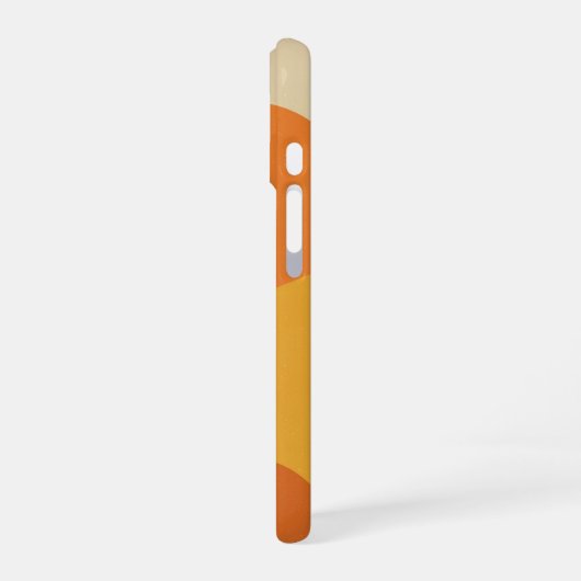 Vintage Eclipse on Blocks iPhone 16ケース (左側面)