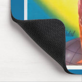 Vintage Eco Orange Label マウスパッド (コーナー)