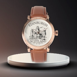 Vintage Edinburgh Castle | United Kingdom  腕時計