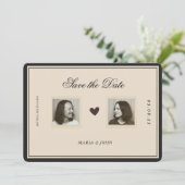 Vintage Editorial Facing two Portrait (スタンド正面)