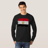 Vintage Egypt Flag Egyptian Independence Day Tシャツ (正面フル)