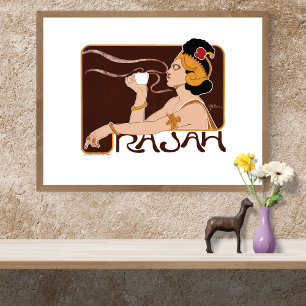 Vintage Egyptian Coffee Cafe ポスター