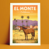 Vintage El Monte California ポストカード
