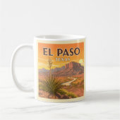 Vintage El Paso Texas コーヒーマグカップ (左)