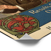 Vintage Electric Hair Renewer Tonic Advertising ポスター (角)