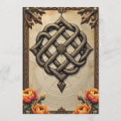 Vintage elegance: an elegant clock and heart. メニュー (裏面)