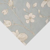 Vintage Elegant Botanical Line Art 薄葉紙 (詳細)