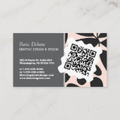 Vintage Elegant Retro – Modern Business Card 名刺 (裏面)