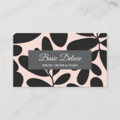 Vintage Elegant Retro – Modern Business Card 名刺 (正面)
