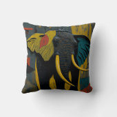 vintage elephant クッション (裏面)