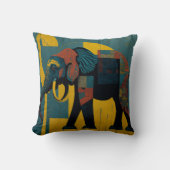 vintage elephant クッション (正面)