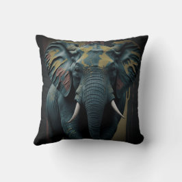vintage elephant 4 クッション