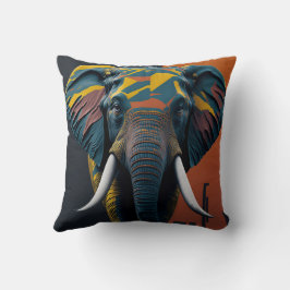 vintage elephant 5 クッション