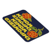 Vintage Empowered Women Empower Women Feminist Art マグネット (右側)