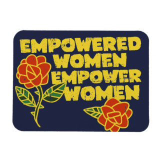 Vintage Empowered Women Empower Women Feminist Art マグネット
