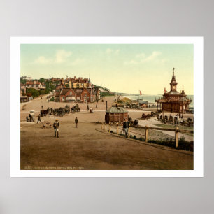 Vintage England, Bournemouth Pier entrance, Dorset ポスター