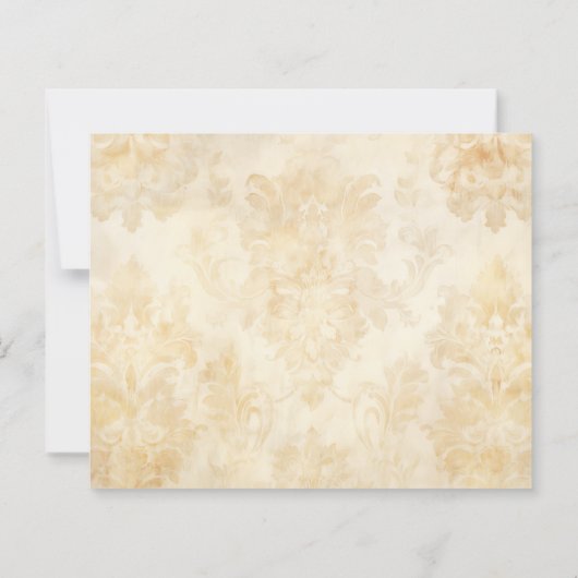 Vintage English Breakfast Scrapbook Paper (裏面)