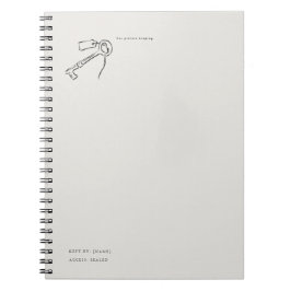 Vintage Epistolary Aesthetic Sealed Key ノートブック