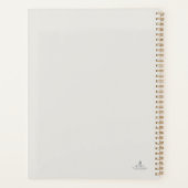 Vintage Epistolary Aesthetic Sealed Key プランナー手帳 (裏面)