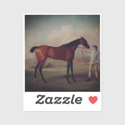 Vintage Equestrian Stickers シール (シート)