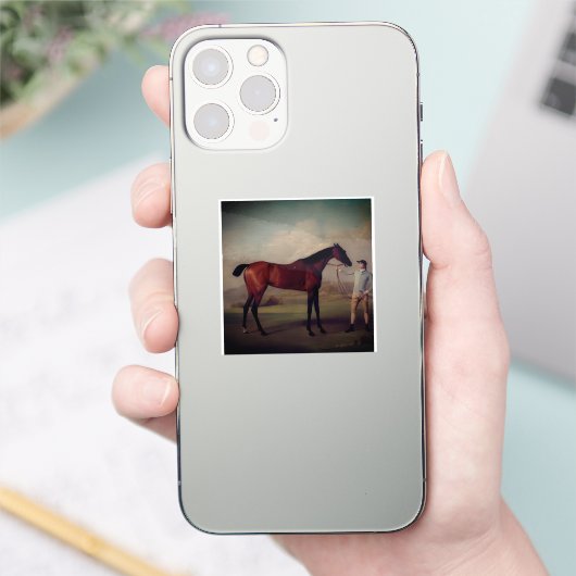 Vintage Equestrian Stickers シール (スマートフォン)