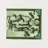 Vintage - Erin Go Bragh - St. Patrick's Greetings タペストリー (正面(横))