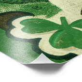 Vintage - Erin Go Bragh - St. Patrick's Greetings フォトプリント (角)