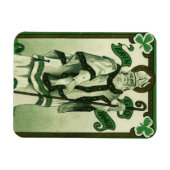 Vintage - Erin Go Bragh - St. Patrick's Greetings マグネット (横)