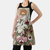 Vintage Ernst Haeckel Orchid Botanical Print エプロン (インサイチュ)