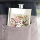 Vintage Ernst Haeckel Orchid Botanical Print フラスク (インサイチュ)