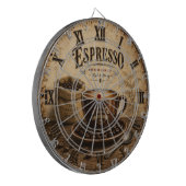 Vintage Espresso Coffee ダーツボード (正面左)