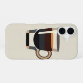 Vintage Espresso Shot iPhone 16ケース (裏面横)