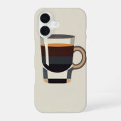 Vintage Espresso Shot iPhone 16ケース (裏面)