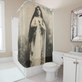 Vintage Ethereal Goddess Postcard シャワーカーテン (インサイチュ)
