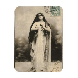 Vintage Ethereal Goddess Postcard マグネット